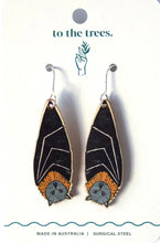 Load image into Gallery viewer, Ring-tailed Possum/ Fruit Bat to the trees handmade earrings
