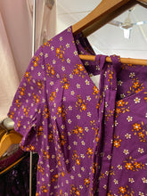 Load image into Gallery viewer, Purple Dress with Florals