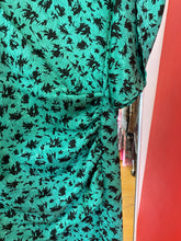 Load image into Gallery viewer, Green Dress with Black Pattern