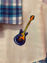 Load image into Gallery viewer, Cowboy Style Button Up with Guitars