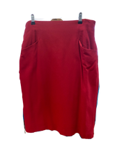 Load image into Gallery viewer, Red Pencil Skirt