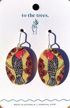 Load image into Gallery viewer, Native Violet/ Gang Gang/ Kangaroo Paw Earrings To The Tress