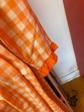 Load image into Gallery viewer, Orange Plaid Dress