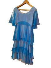 Load image into Gallery viewer, Layered Blue Dress