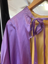 Load image into Gallery viewer, Purple and Yellow Short Cape