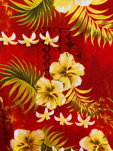 Hawaiian Print Dress