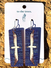 Load image into Gallery viewer, Bushstone Curlew/ Wandering Albatross To The Trees Earrings