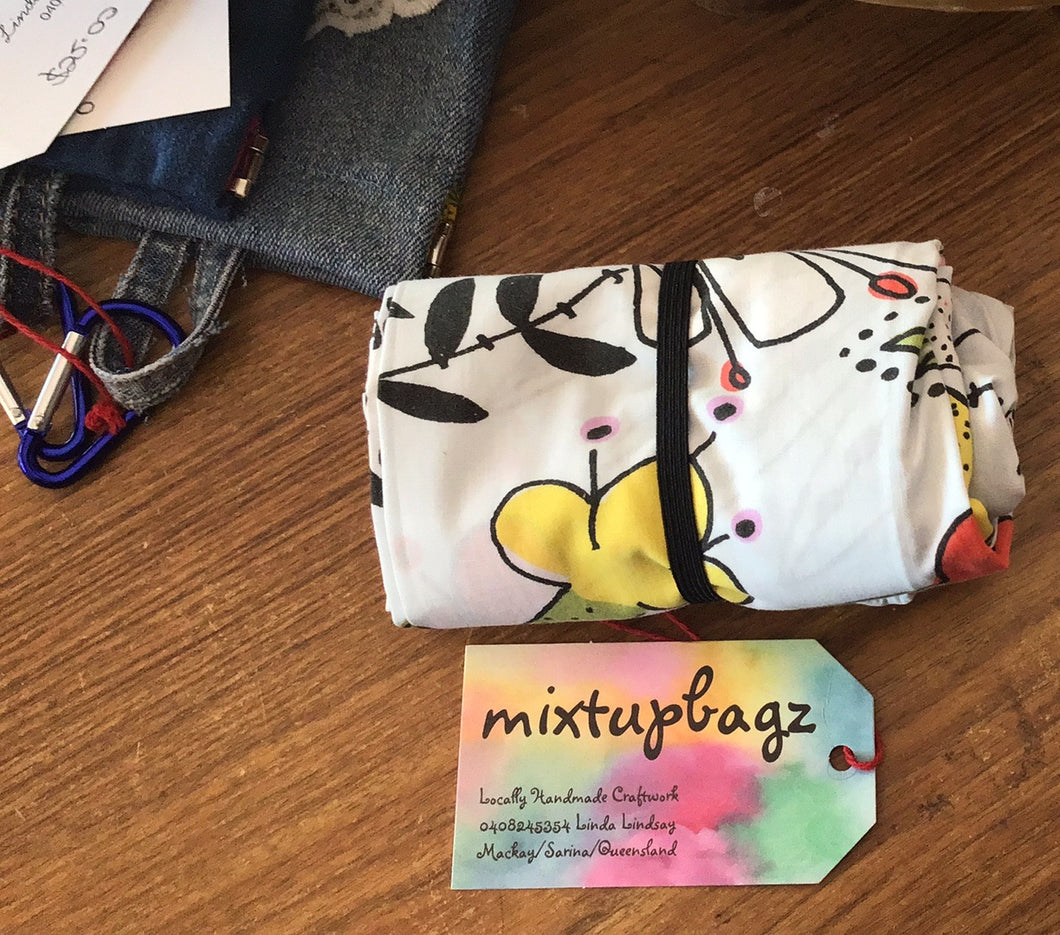 Mixtupbagz Folding shopping bag recycled material