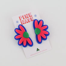 Load image into Gallery viewer, ‘Ella’ Blue/Pink/Green Dangles