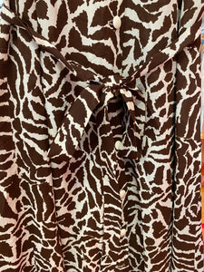 Giraffe Print Dress