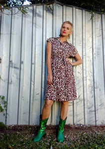 Giraffe Print Dress