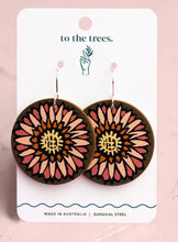 Load image into Gallery viewer, Strawflower/Waratah/Eucalyptus earrings by to the trees