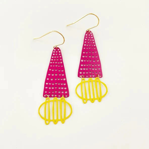 Colour Pop Shapes Pink/Yellow