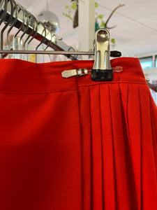 Red Adjustable Skirt