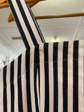 Load image into Gallery viewer, Black and White Striped Dress