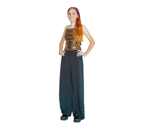 80`s  wide leg pants