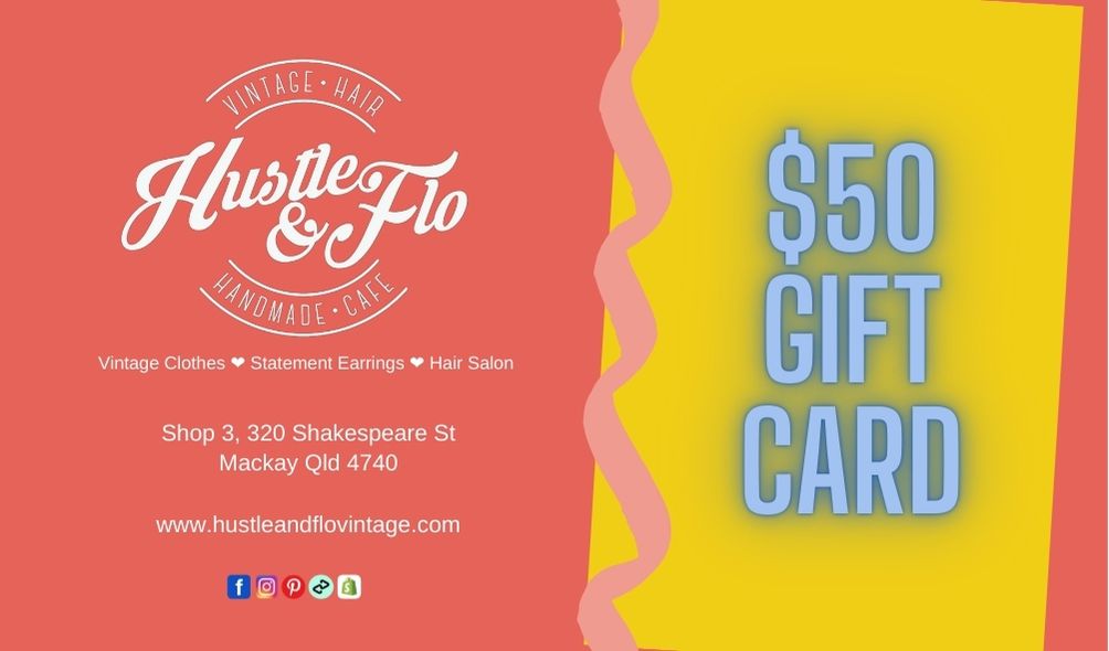 Add some flo to someone's hustle with a Gift Card from Hustle & Flo.