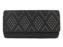 Load image into Gallery viewer, Clutch - black beaded