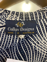 Load image into Gallery viewer, Callan Blue and White Patterned Shirt