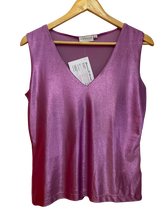 Load image into Gallery viewer, Metallic Purple Shirt