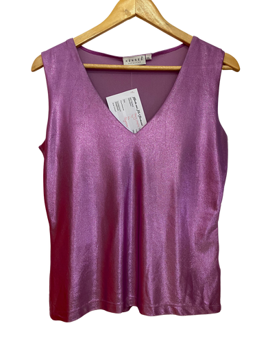 Metallic Purple Shirt