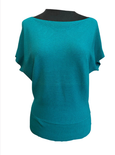 80’s Stretchy Aqua Shirt