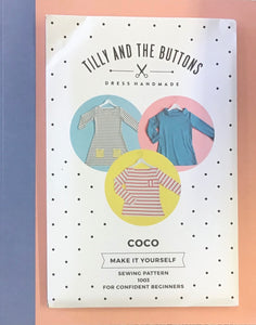 Tilly And The Buttons-Coco- sewing pattern-Dress/top variations