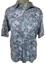 Load image into Gallery viewer, The Ono Blue Patterned Shirt