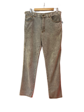 Load image into Gallery viewer, Grey stone wash denim jeans