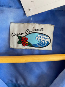 Ocean Current Blue Hawaiian Shirt