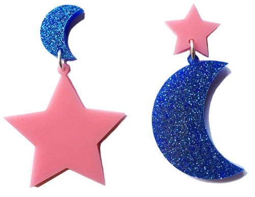 STAR & MOON EARRINGS