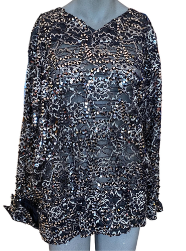 Peer Gynt Sheer Sequin Shirt