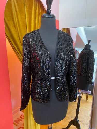 Black Sequin Jacket