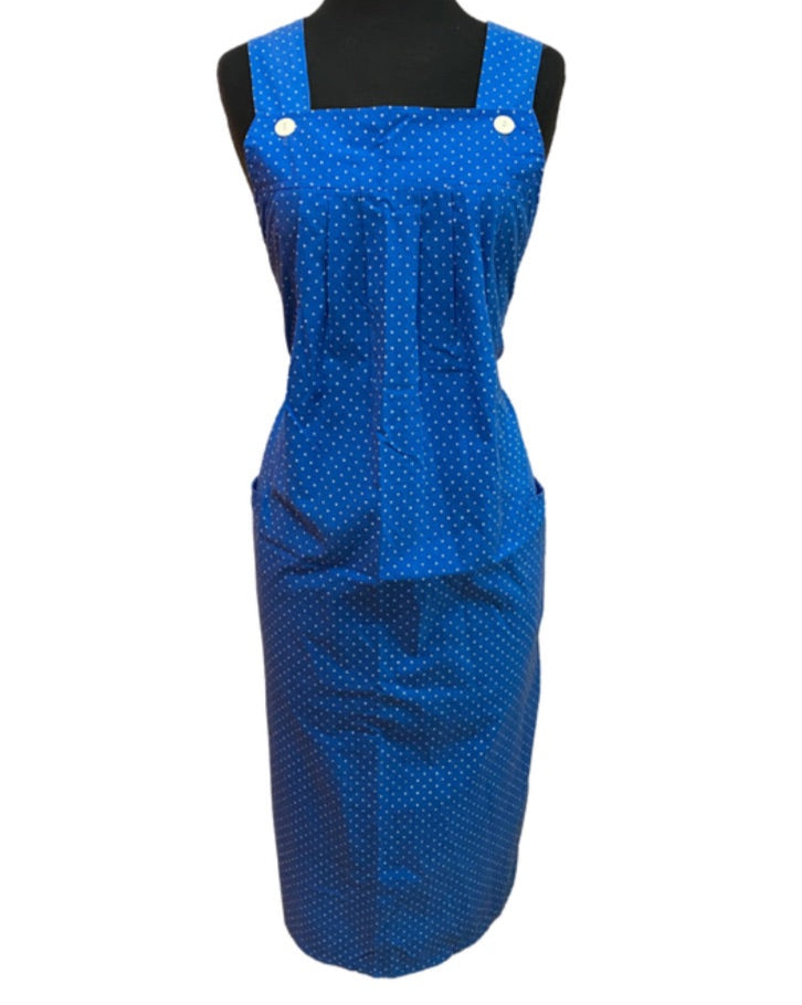 Fashion Spirit Blue Spotted Dress