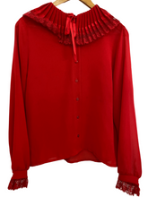 Load image into Gallery viewer, Red Long Sleeved Top