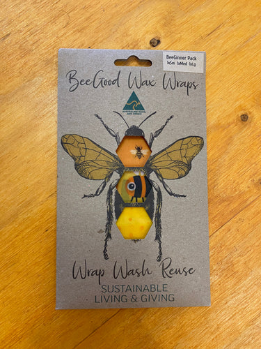 BeeGinner Pack Beeswax Wrap