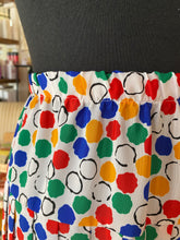 Load image into Gallery viewer, Colourful 80’s Spotted Skirt