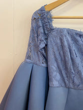 Load image into Gallery viewer, Pale Blue Dress with Flounce Sleeves