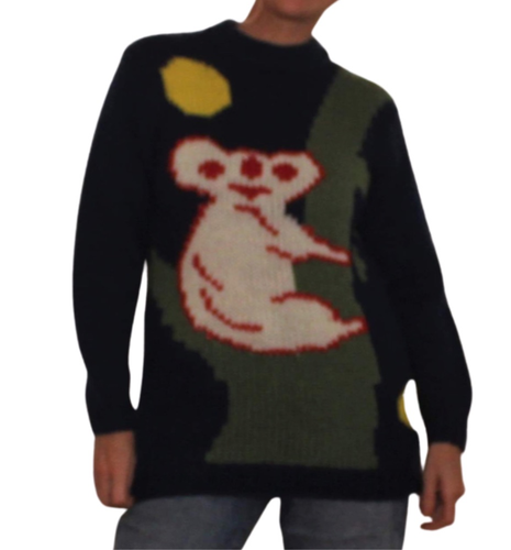 Knitted Koala Sweater