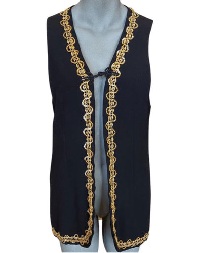 Gold Trim Waistcoat