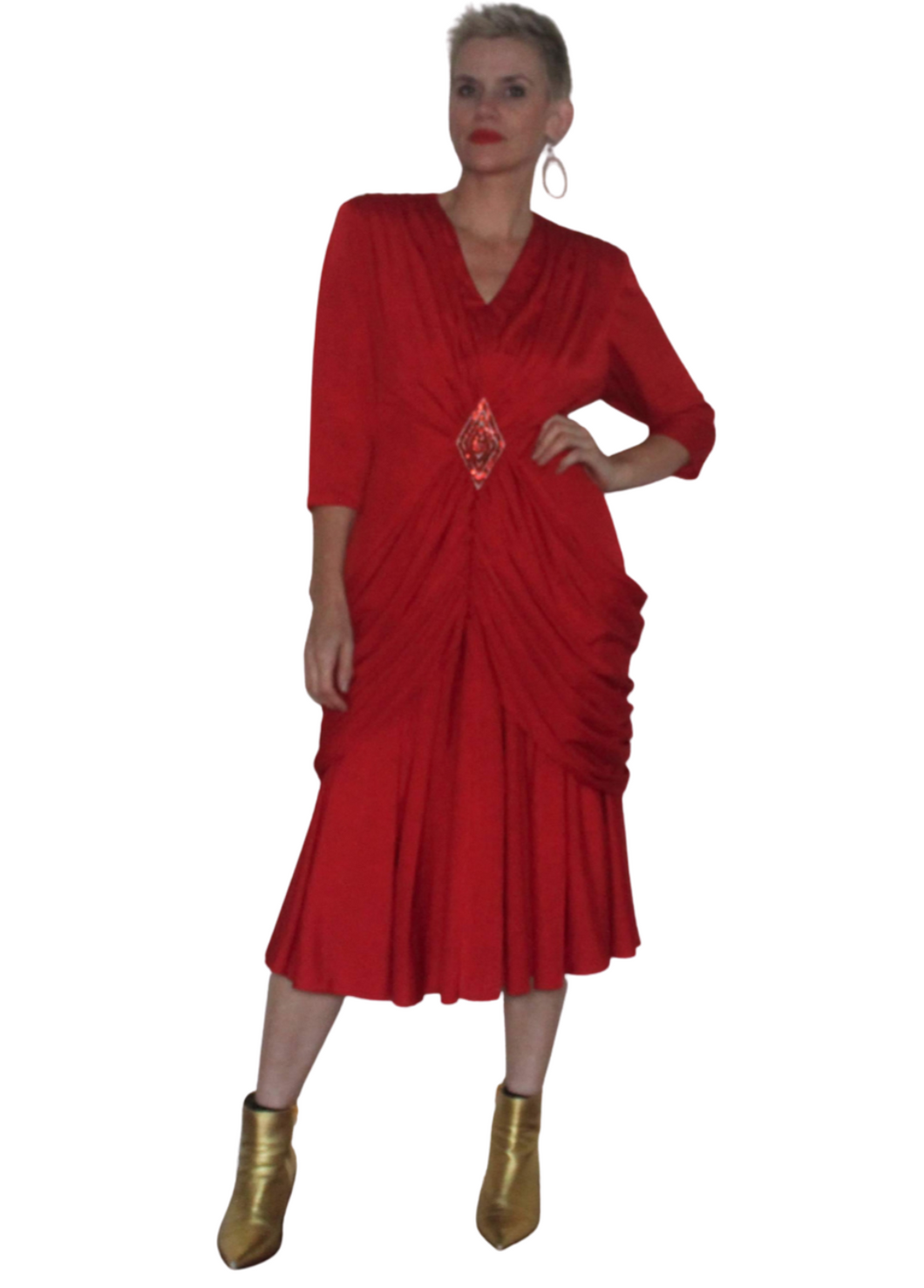 Jaki K Red Formal Dress