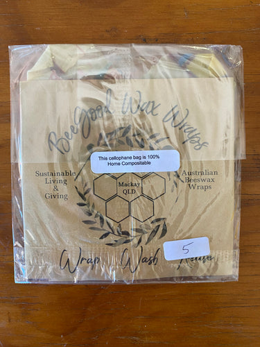 Buildings Print Beeswax Wrap