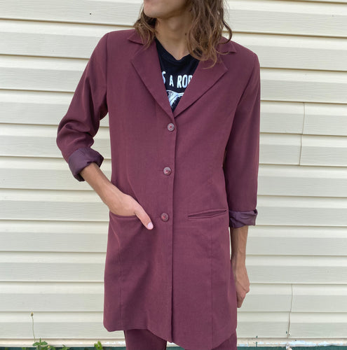 Maroon Suit