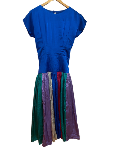 80’s Colourful Evening Dress