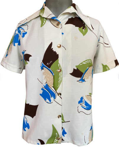 80’ Button Up Short Sleeve Shirt