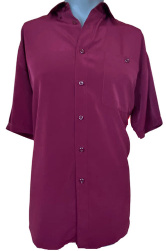 Free Spirit Burgundy Button Up