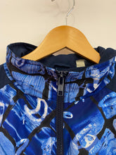 Load image into Gallery viewer, Blue Sports Style Bomber Jacket