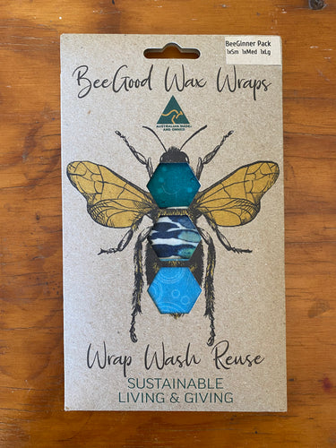 BeeGinner Pack Beeswax Wrap