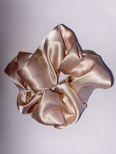 Tan Regular Scrunchie