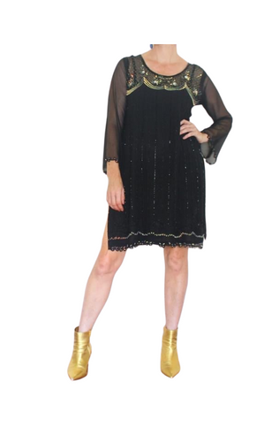 Black Dress, Holographic Sequins